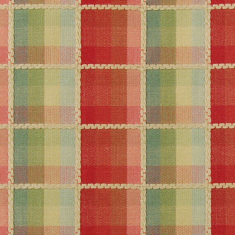 190177H | 91-RED/GREEN - Upholstery - Fabric