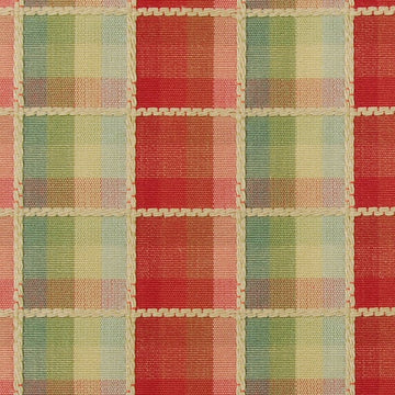 190177H | 91-RED/GREEN - Upholstery - Fabric