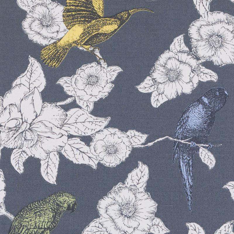 De42609 | 79-Charcoal - Print - Fabric
