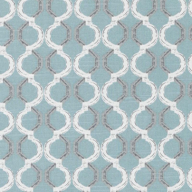 DE42575 | 19-AQUA - Print - Fabric
