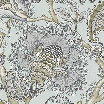 DE42580 | 28-SEAFOAM - Print - Fabric