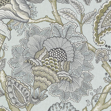 DE42580 | 28-SEAFOAM - Print - Fabric