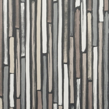 F0593 | 2-CHARCOAL - Print - Fabric