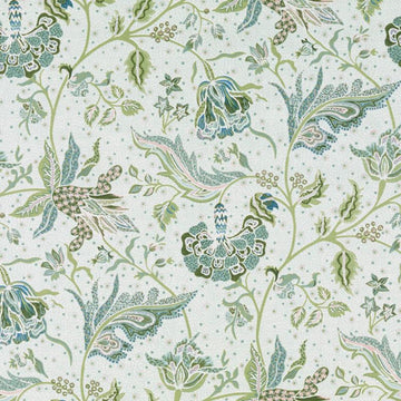 21086 | 601-Aqua/Green - Print - Fabric