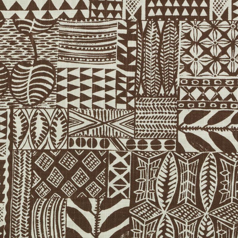 DP61638 | 10-BROWN - Print - Fabric