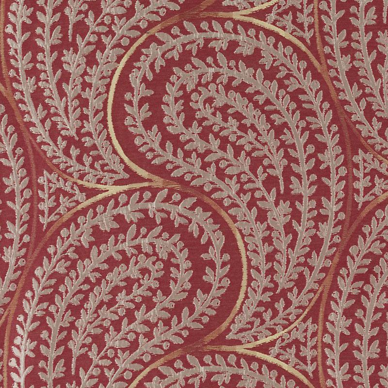 800303H | 9-RED - Drapery - Fabric