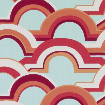 72109 | 223-MINT/RED - Print - Fabric