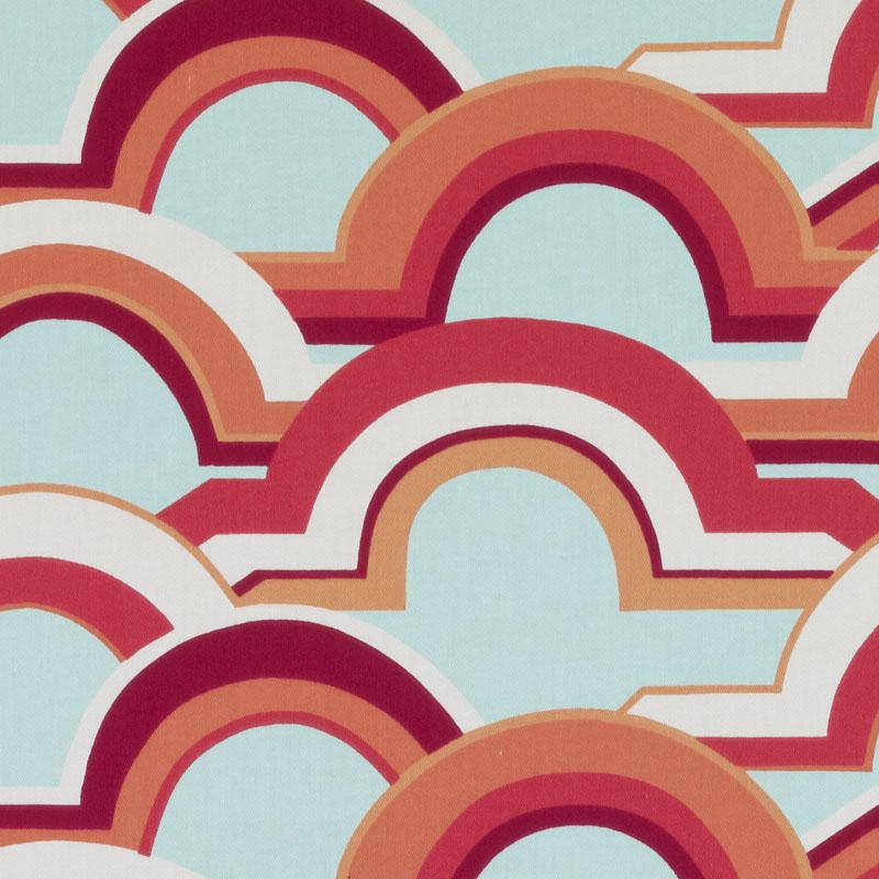 72109 | 223-MINT/RED - Print - Fabric