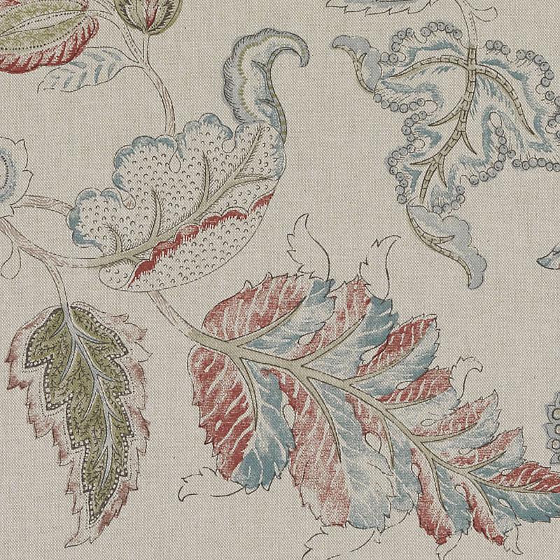 DP61437 | 633-RED/SAGE - Print - Fabric