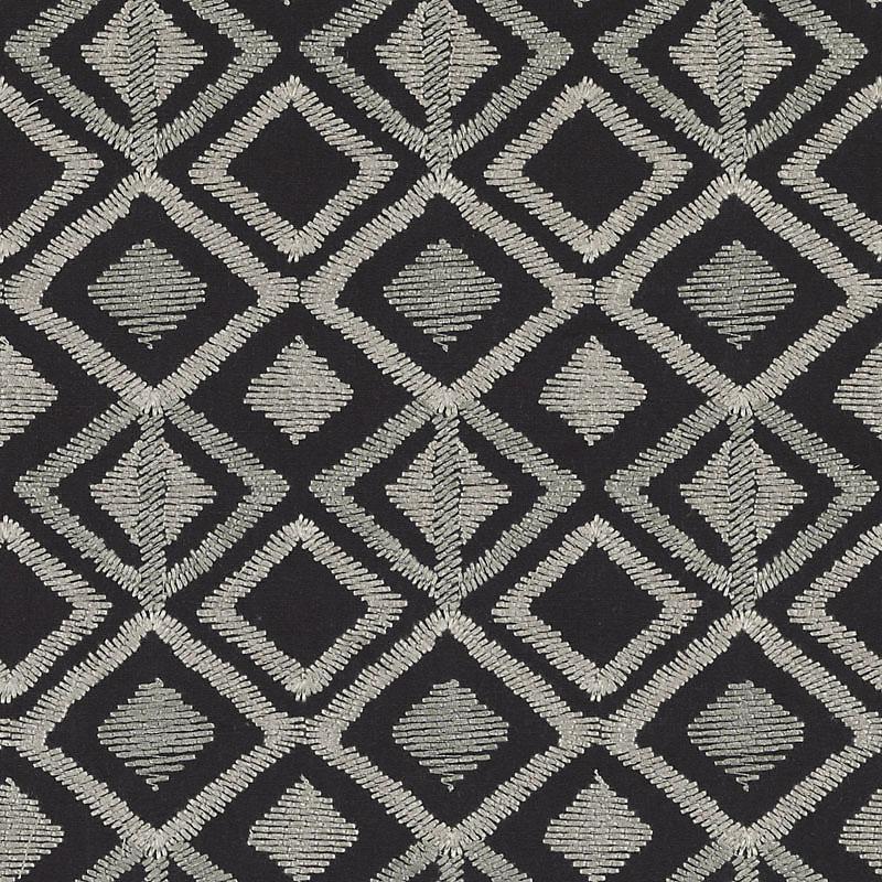 HA61428 | 698-BLACK/LINEN - Drapery - Fabric