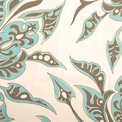 72048 | 680-AQUA/COCOA - Print - Fabric
