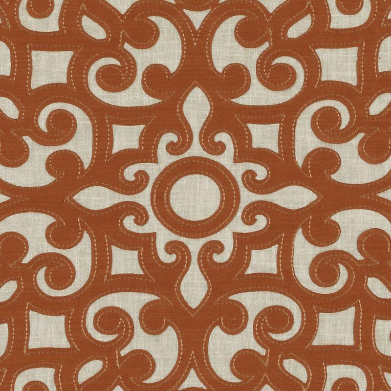 DA61417 | 48-BURNT ORANGE - Drapery - Fabric