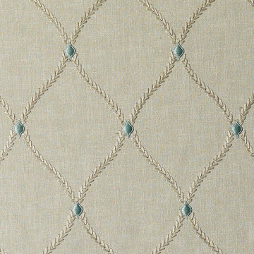 DA61586 | 693-NATURAL/AQU - Drapery - Fabric