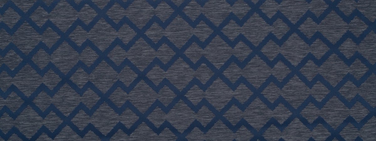 TRIBAL ZIG ZAG | MIDNIGHT - Upholstery - Fabric