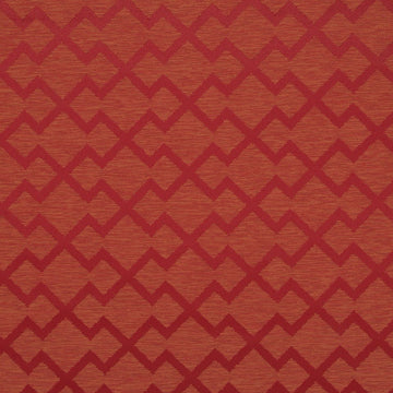 TRIBAL ZIG ZAG | SCARLET - Upholstery - Fabric