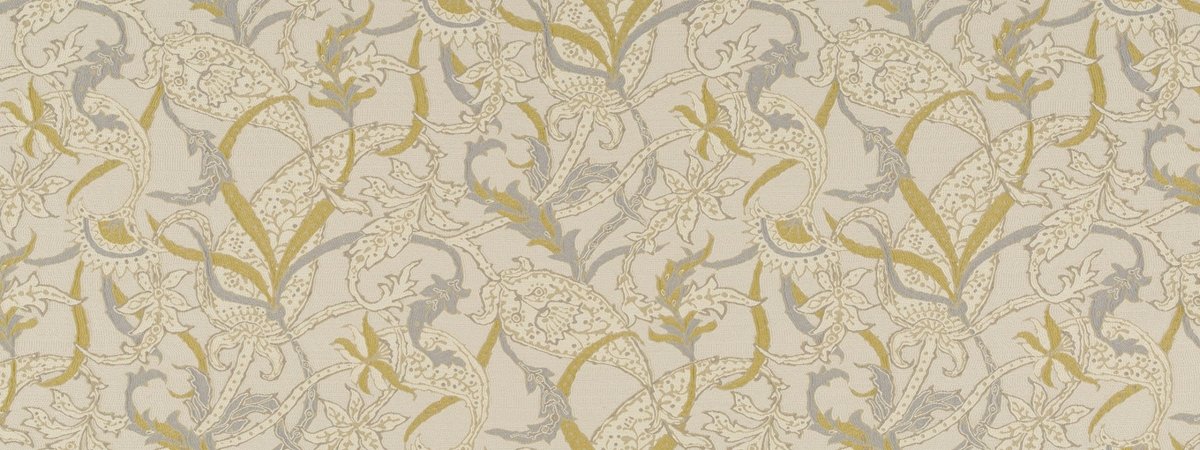 PAISLEY PETALS | OYSTER - Upholstery - Fabric