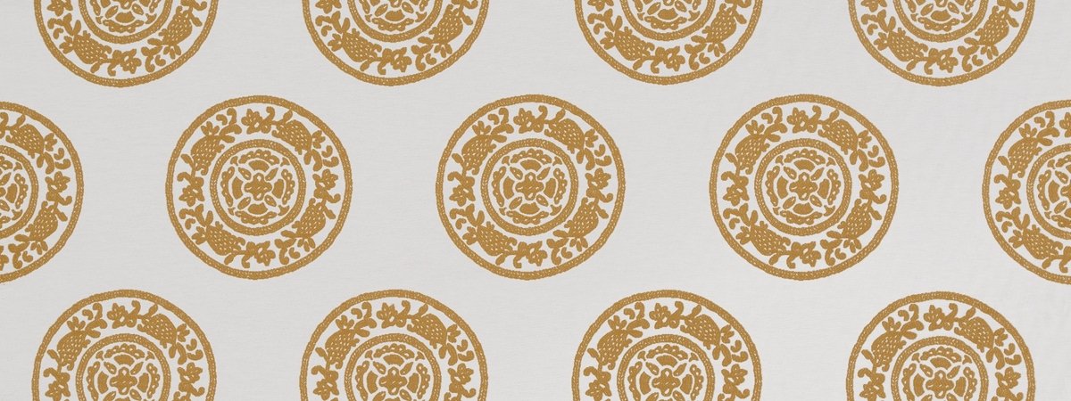 FOLK EMBLEM | BUTTERNUT - Upholstery - Fabric