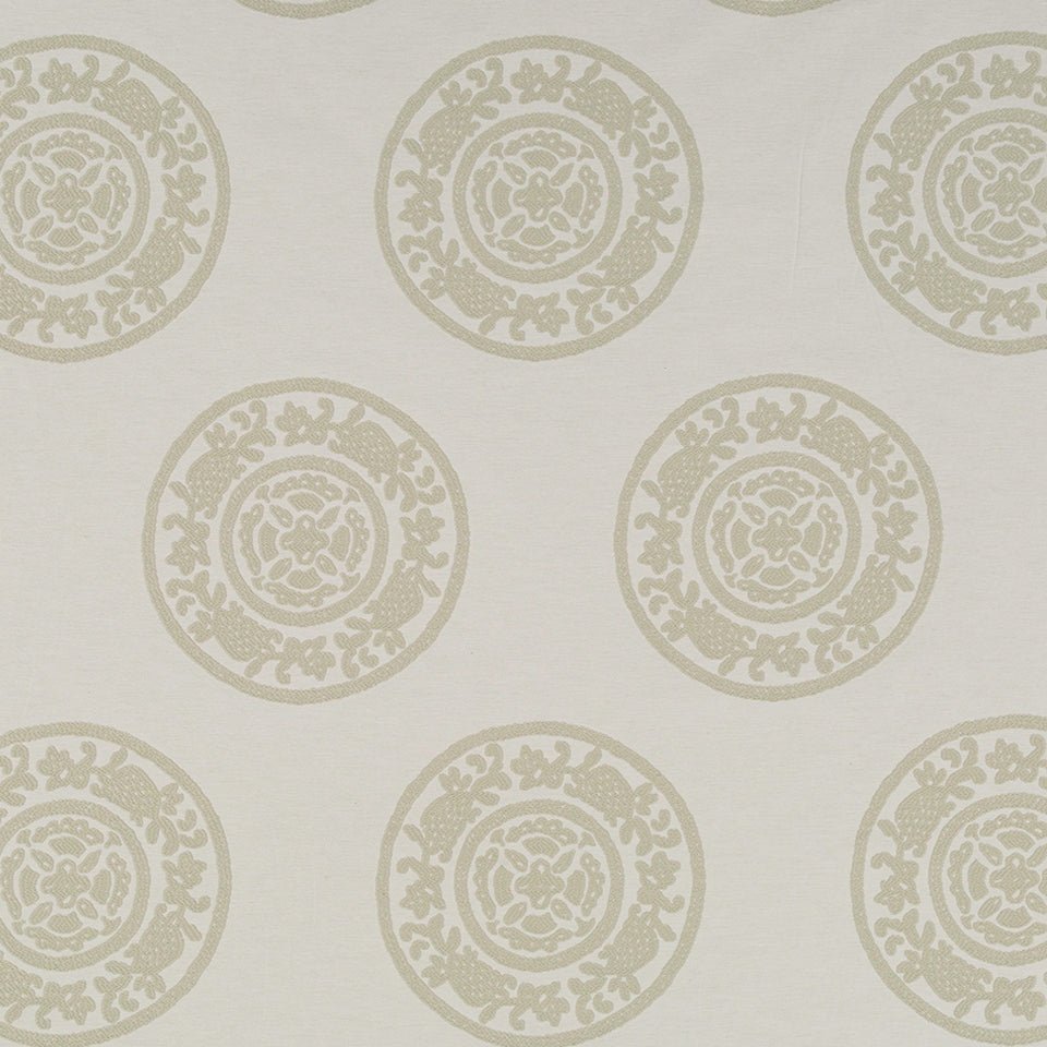 FOLK EMBLEM | OYSTER - Upholstery - Fabric