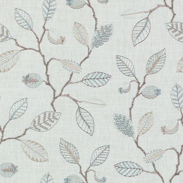 DA61698 | 693-NATURAL/AQU - Drapery - Fabric