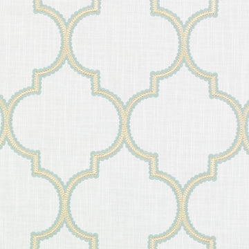 DA61701 | 693-NATURAL/AQU - Drapery - Fabric