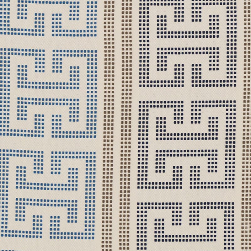 DU16350 | 108-BLUE/BROWN - Upholstery - Fabric