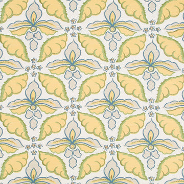 PAINTED DAMASK | LEAF - Print - Fabric