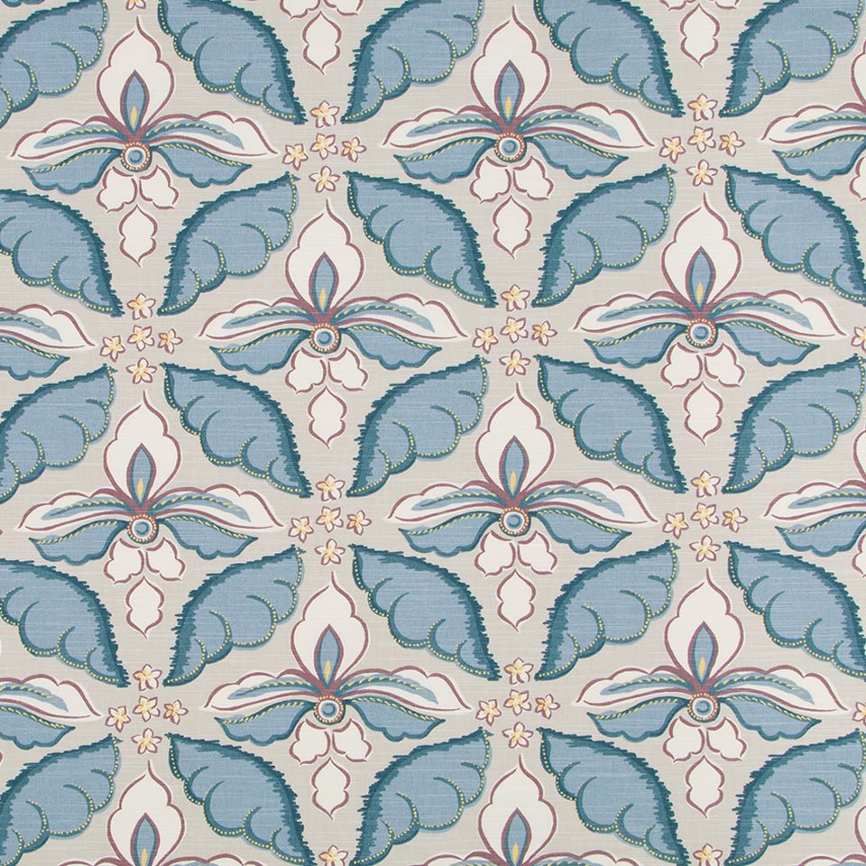 PAINTED DAMASK | SOFT PLUM - Print - Fabric