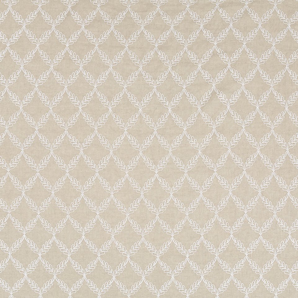 LEAF LATTICE | LINEN - Drapery - Fabric