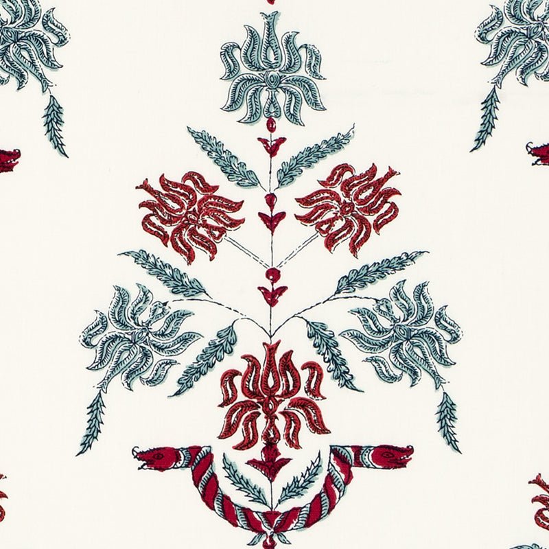 DE42674 | 223-MINT/RED - Print - Fabric