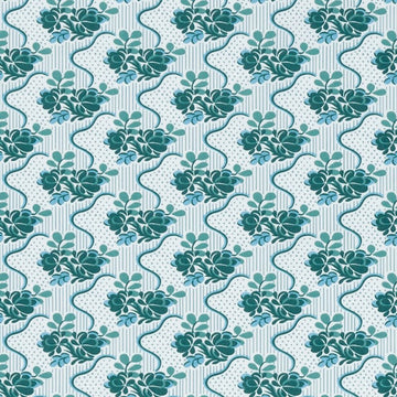 DE42672 | 58-EMERALD - Print - Fabric