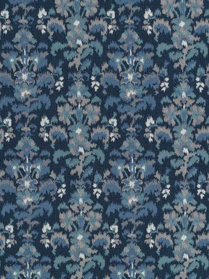 FINE IKAT RR BK | LAPIS - Woven - Fabric