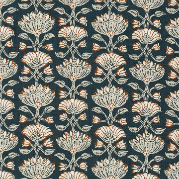PRADESH FRAME | GRAPHITE - Print - Fabric