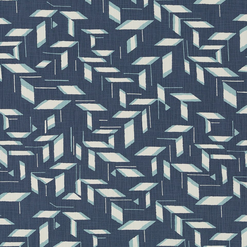BLOCK SHAPES | CHALKBOARD - Print - Fabric