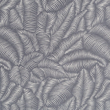 Tropic Ferns Bk | Slate - Woven - Fabric