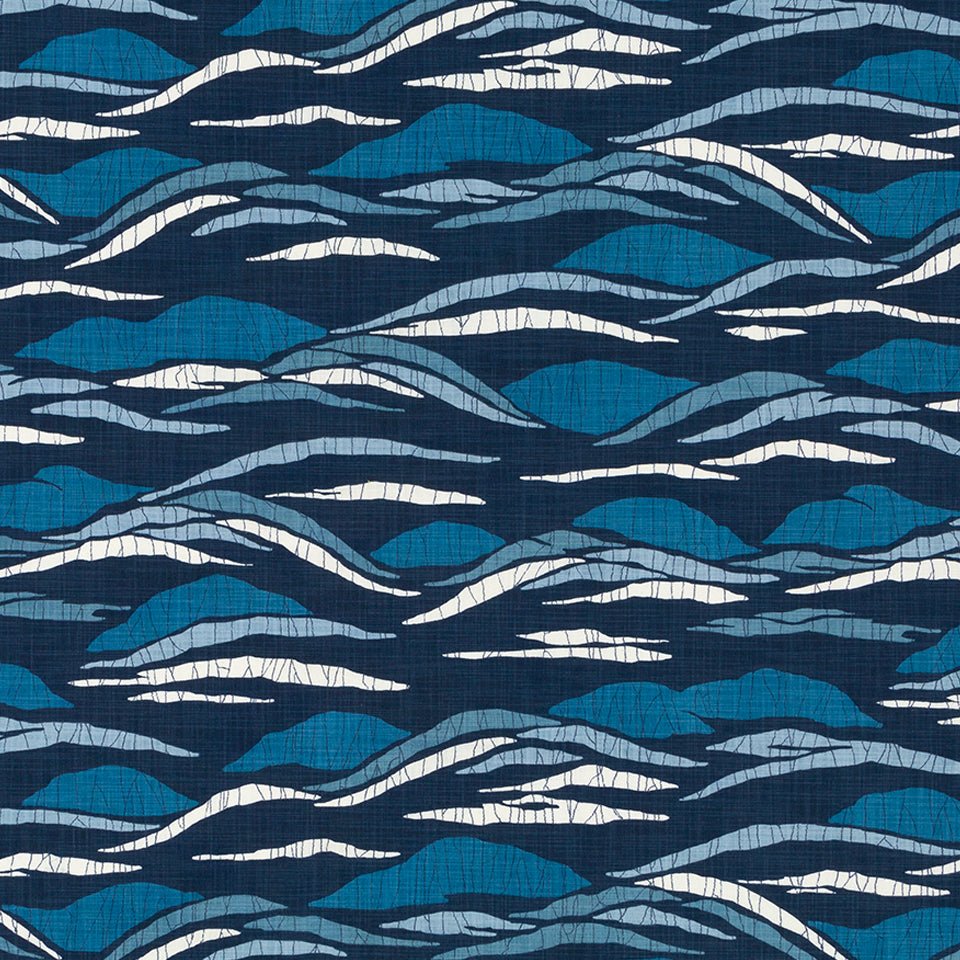 LOTUS HILLS | LAPIS - Print - Fabric