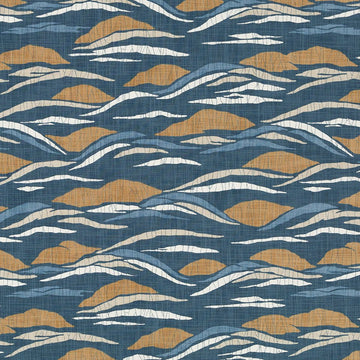 LOTUS HILLS | SLATE - Print - Fabric