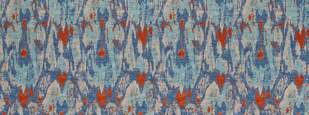 CORAZON VELVET | AZURE - Upholstery - Fabric