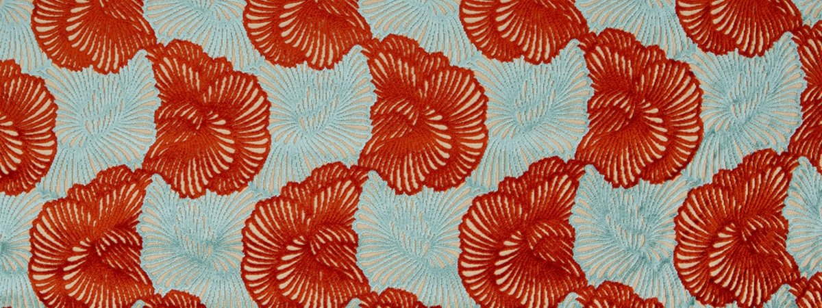 Tropic Plush | Tomato - Upholstery - Fabric