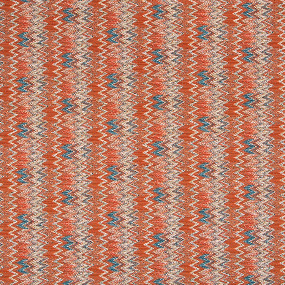 SAWTOOTH WAVE | TOMATO - Upholstery - Fabric