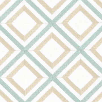 DA61860 | 594-AQUA/GOLD - Drapery - Fabric