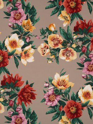 MANSFIELD PARK | 504-TAUPE - Print - Fabric