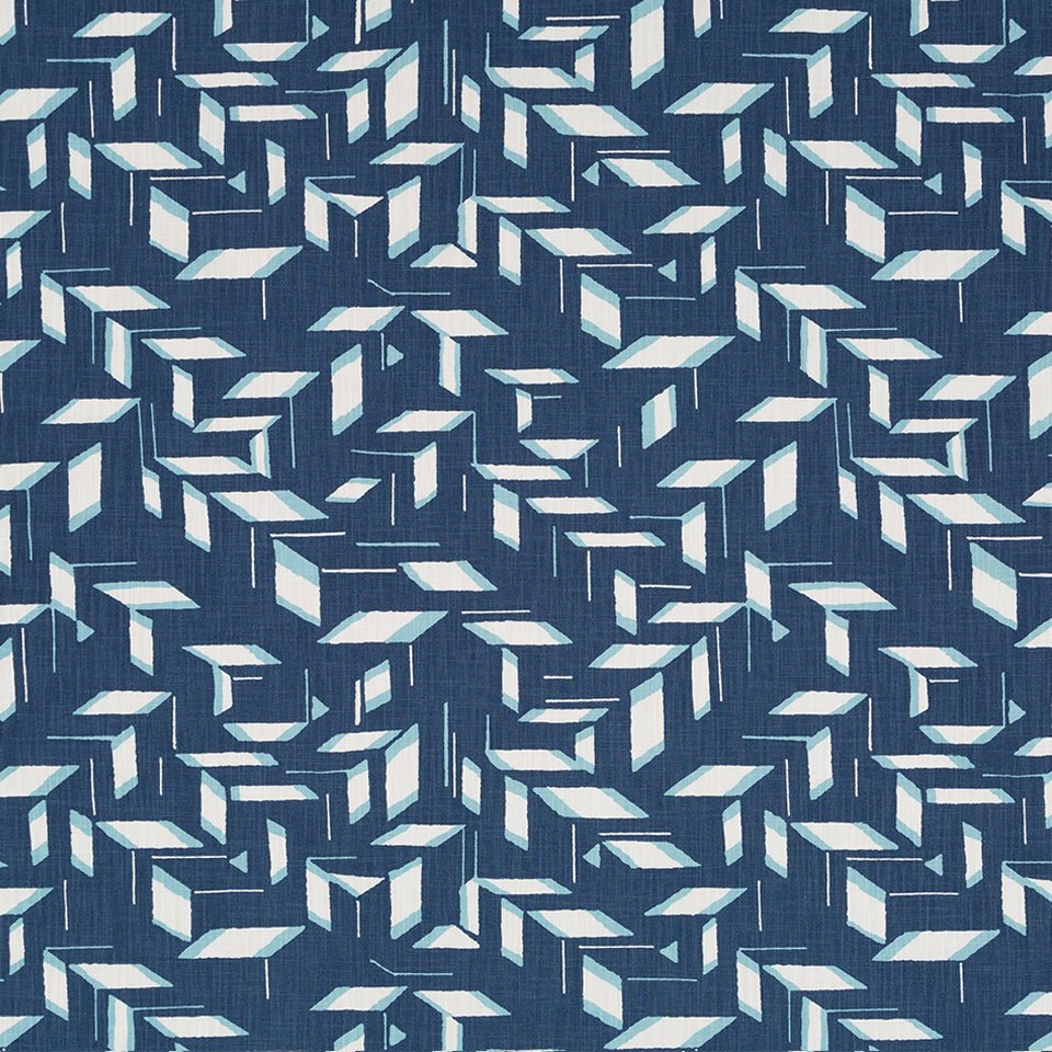 BLOCKED FORM | CHALKBOARD - Print - Fabric