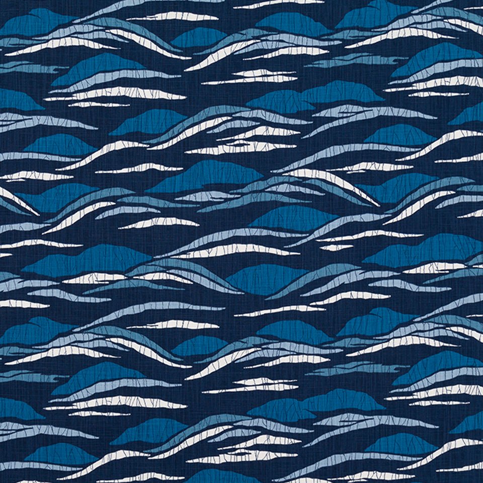 LOTUS FIELDS | LAPIS - Print - Fabric