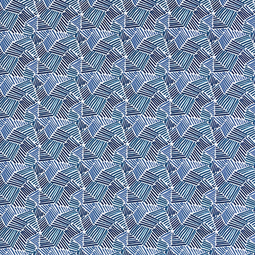 LEWITT SKETCH | MIDNIGHT - Print - Fabric