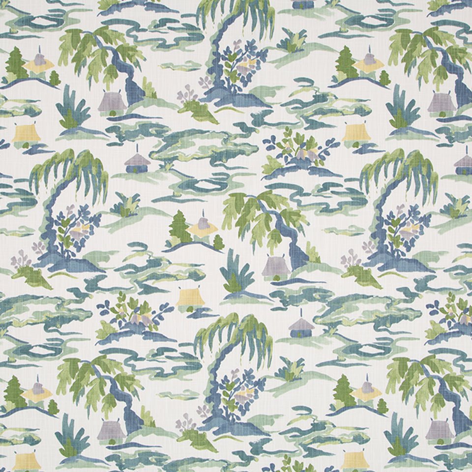 BALTIC PAGODA | LAKESIDE - Print - Fabric