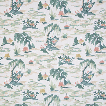 Baltic Pagoda | Prairie - Print - Fabric