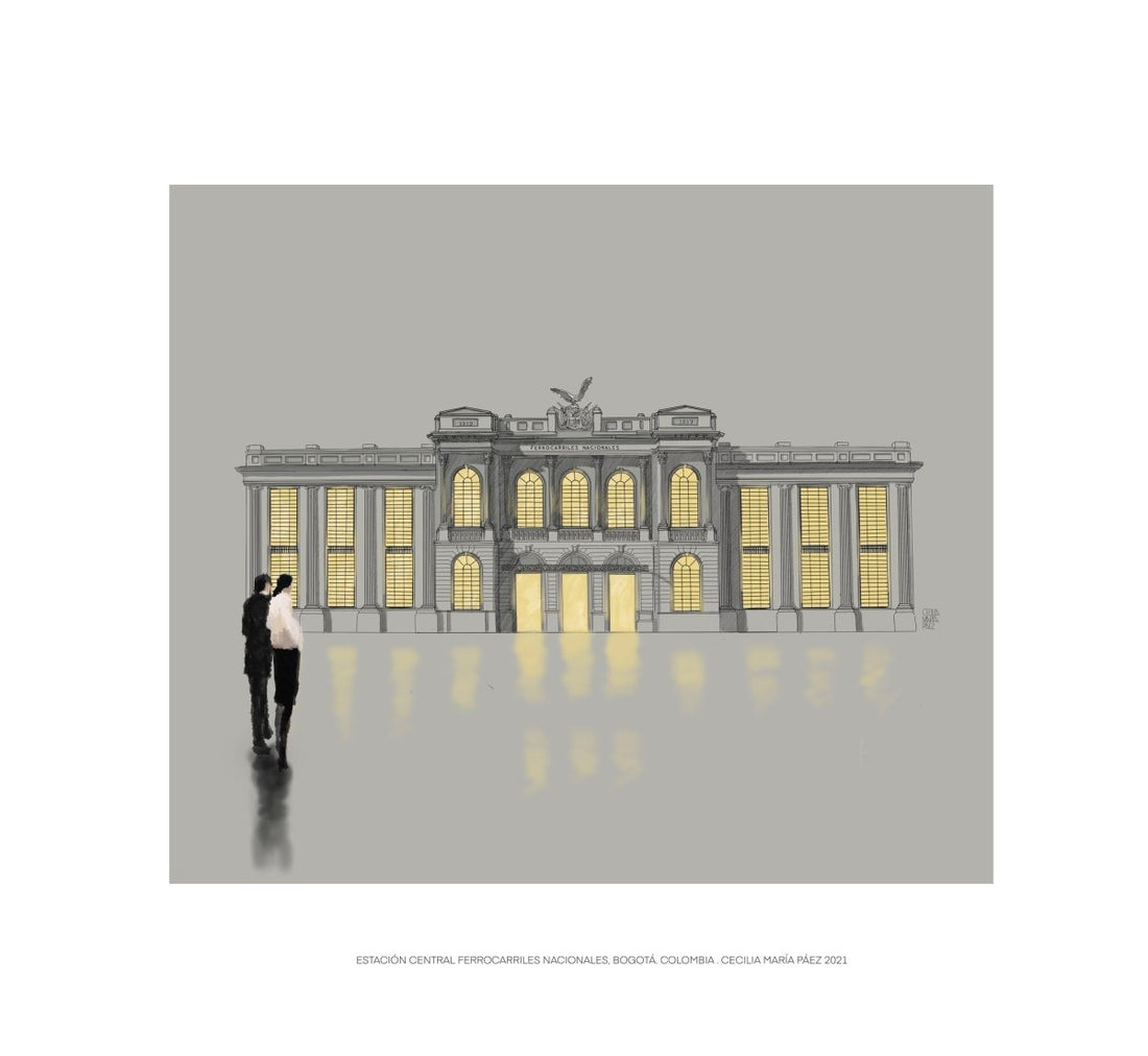 Bogota Railway - Home Decor: RA Artwork