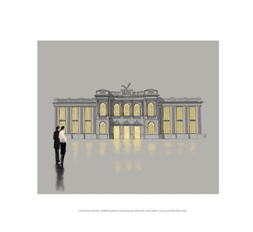 Bogota Railway - Home Decor: RA Artwork