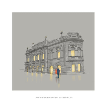 Municipal Theater - Home Decor: RA Artwork