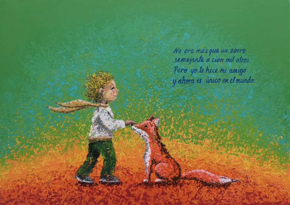 Friendship - The Little Prince - Limited Edition - Home Decor: RA Artwork